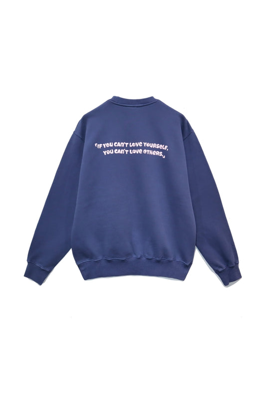 TWO FINGERPRINTS HEART PIGMENT SWEATSHIRT