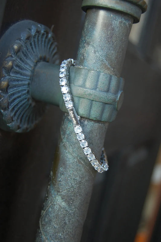CZ Diamond 4mm Tennis Chain Bracelet