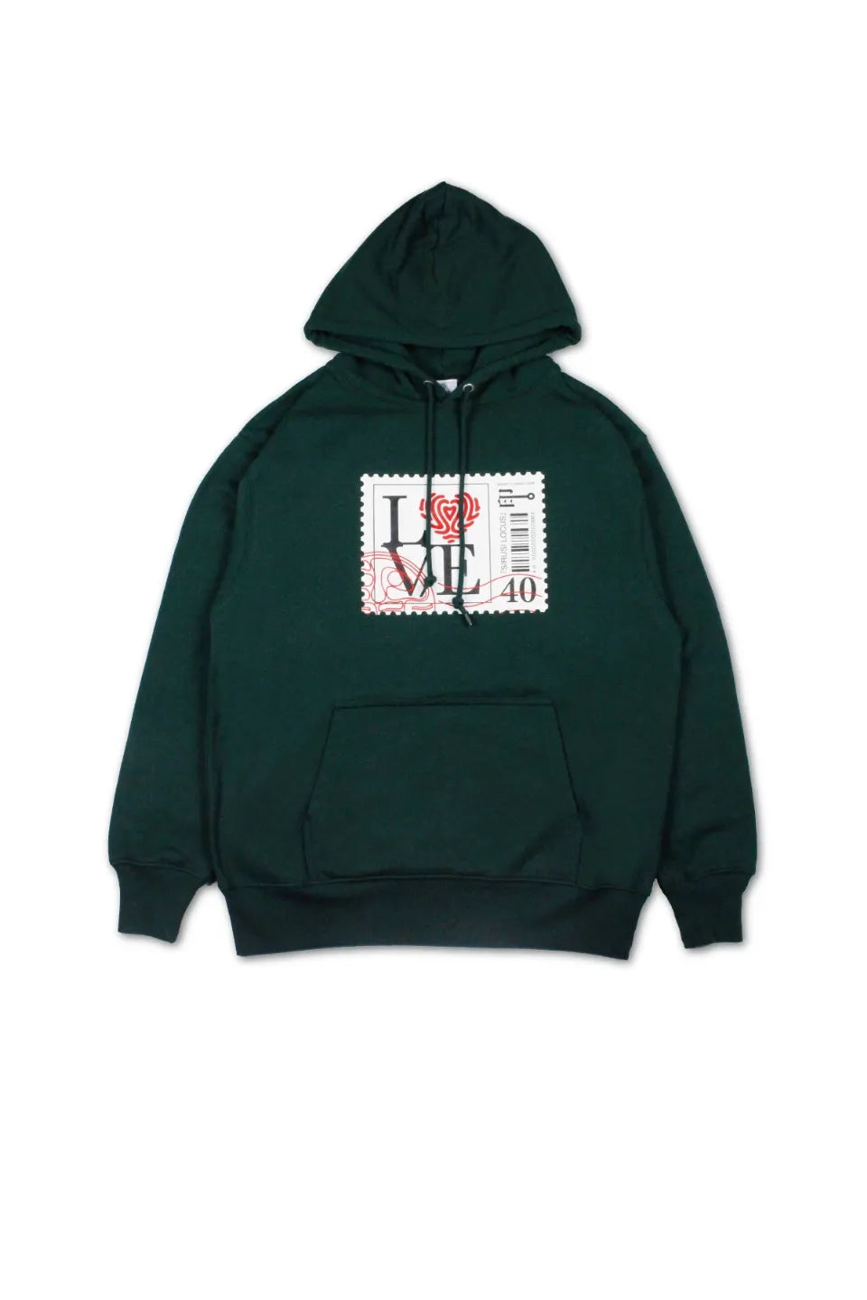 SIRUSI LOVE 切手 HOODIE