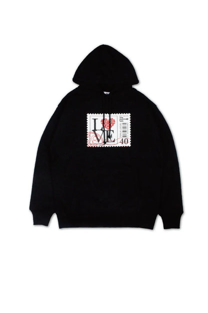 SIRUSI LOVE 切手 HOODIE
