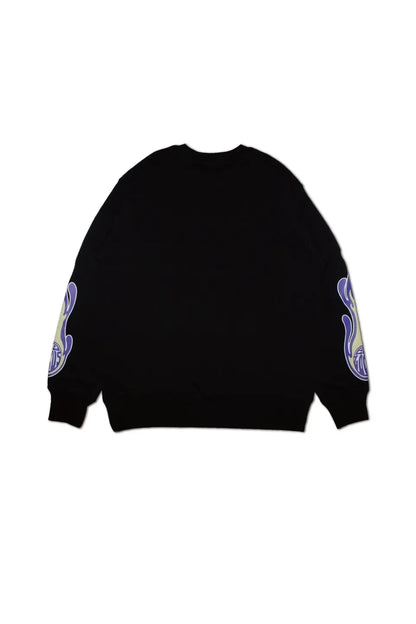 紫煙狛犬 FLAME TYPE SWEATSHIRT