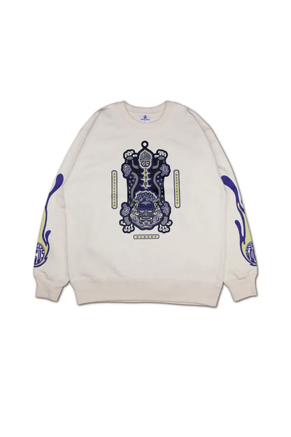 紫煙狛犬 FLAME TYPE SWEATSHIRT