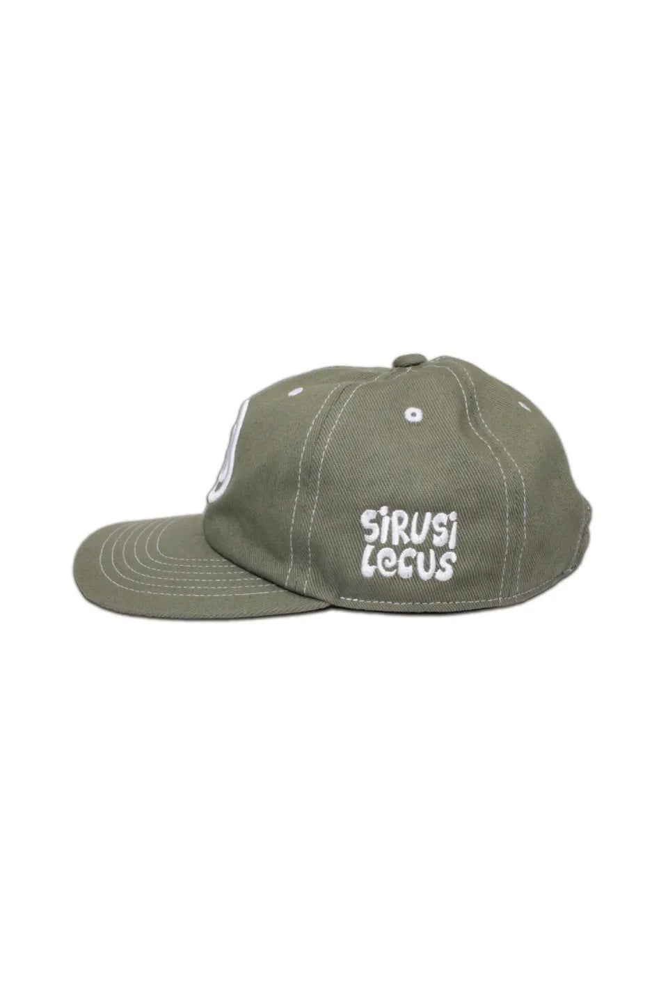 SIRUSI UZU LOGO WHITE STITCHING CAP