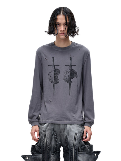 THE BOY HAS NO PATIENCE　LUMINOUS DAWN SWORD & SHIELD TEE