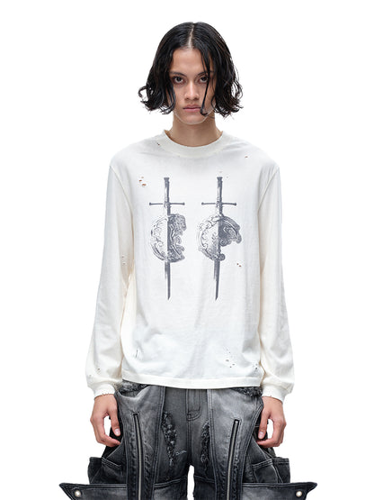 THE BOY HAS NO PATIENCE　LUMINOUS DAWN SWORD & SHIELD TEE