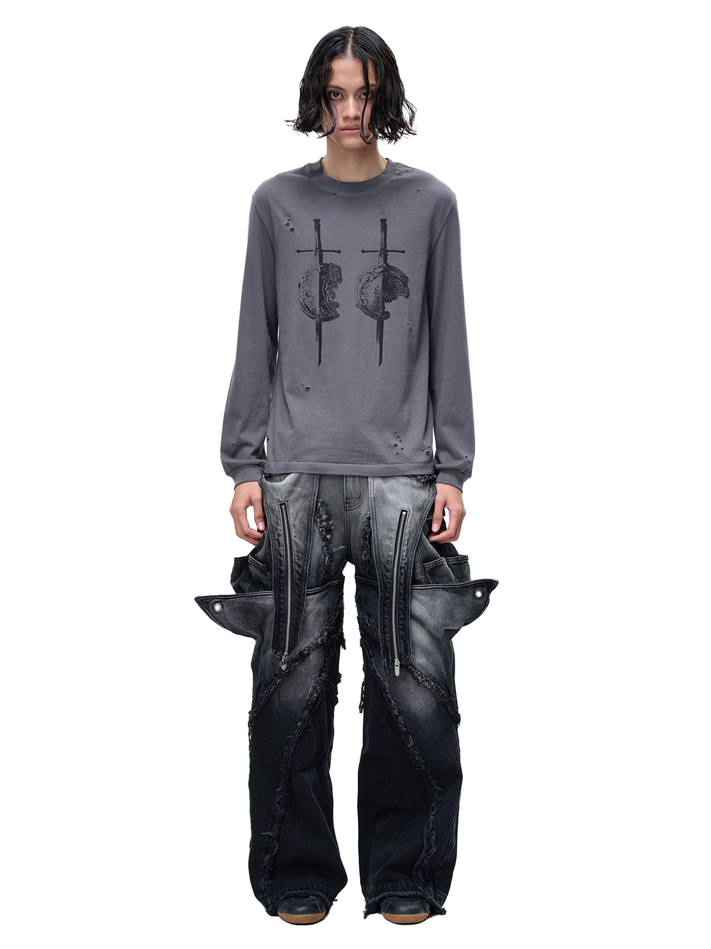 THE BOY HAS NO PATIENCE　LUMINOUS DAWN SWORD & SHIELD TEE