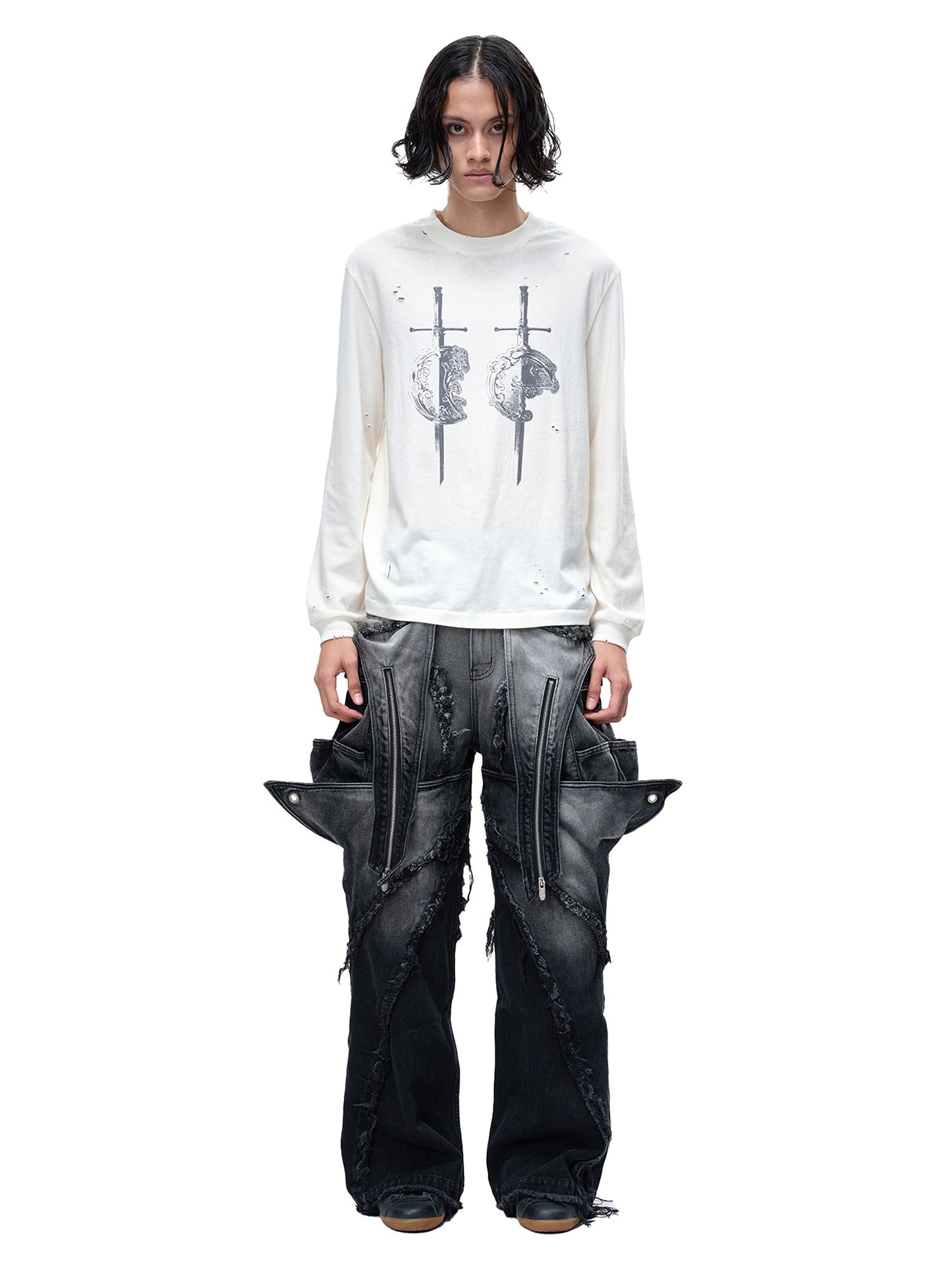 THE BOY HAS NO PATIENCE　LUMINOUS DAWN SWORD & SHIELD TEE