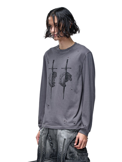 THE BOY HAS NO PATIENCE　LUMINOUS DAWN SWORD & SHIELD TEE