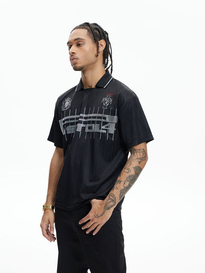 DND4DES　SLOGAN DIAMOND FOOTBALL SHIRT