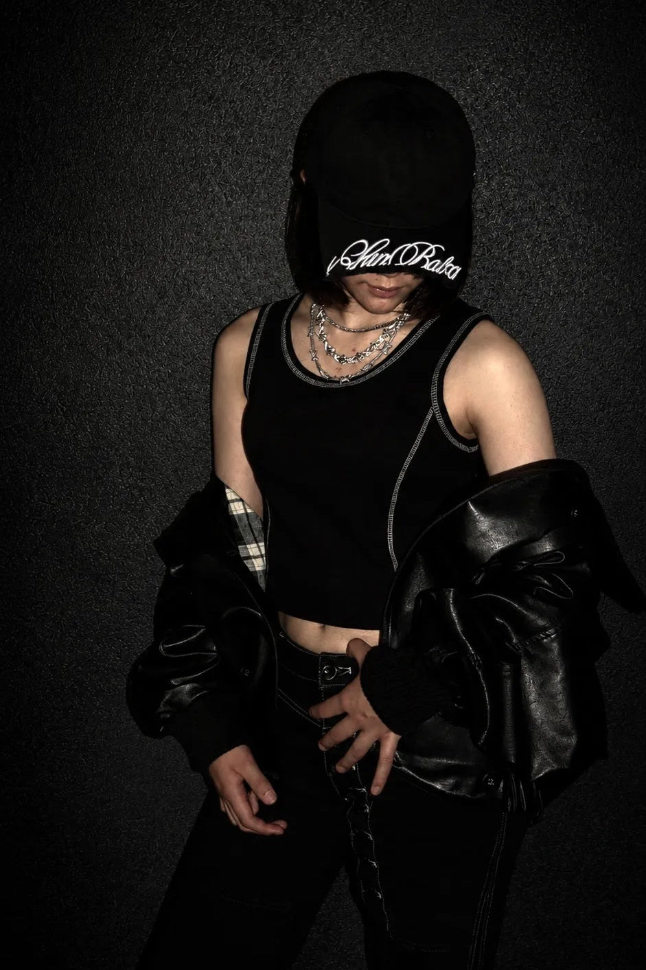 Embroidery Logo Cut-Off Brim Cap -Ladies-