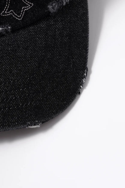 Multiple Cross Denim Cap