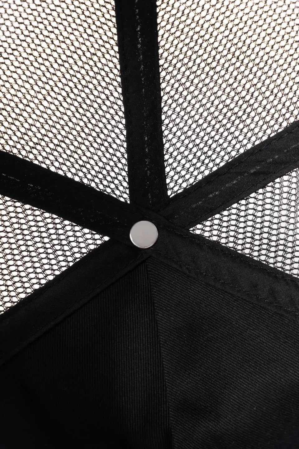 Multiple Cross Denim Cap