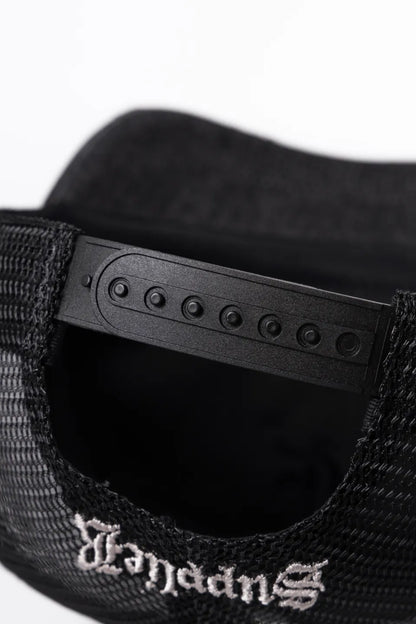 Multiple Cross Denim Cap