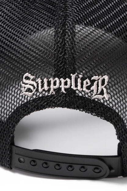 Multiple Cross Denim Cap