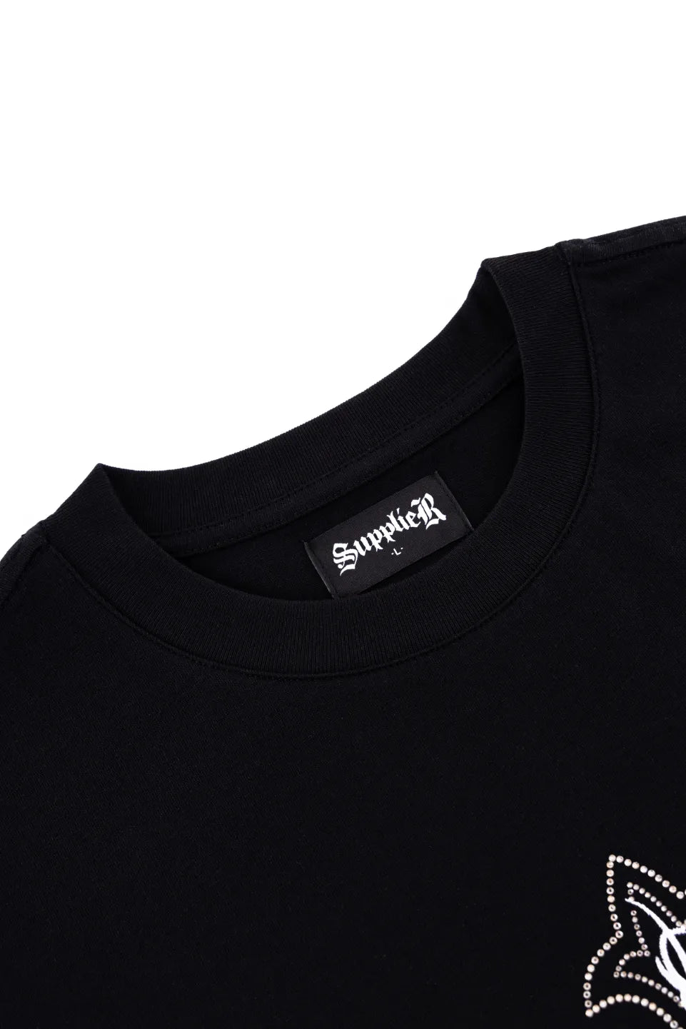 Rhinestone Triple Cross Tee