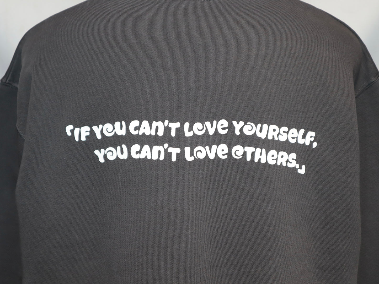 TWO FINGERPRINTS HEART PIGMENT SWEATSHIRT