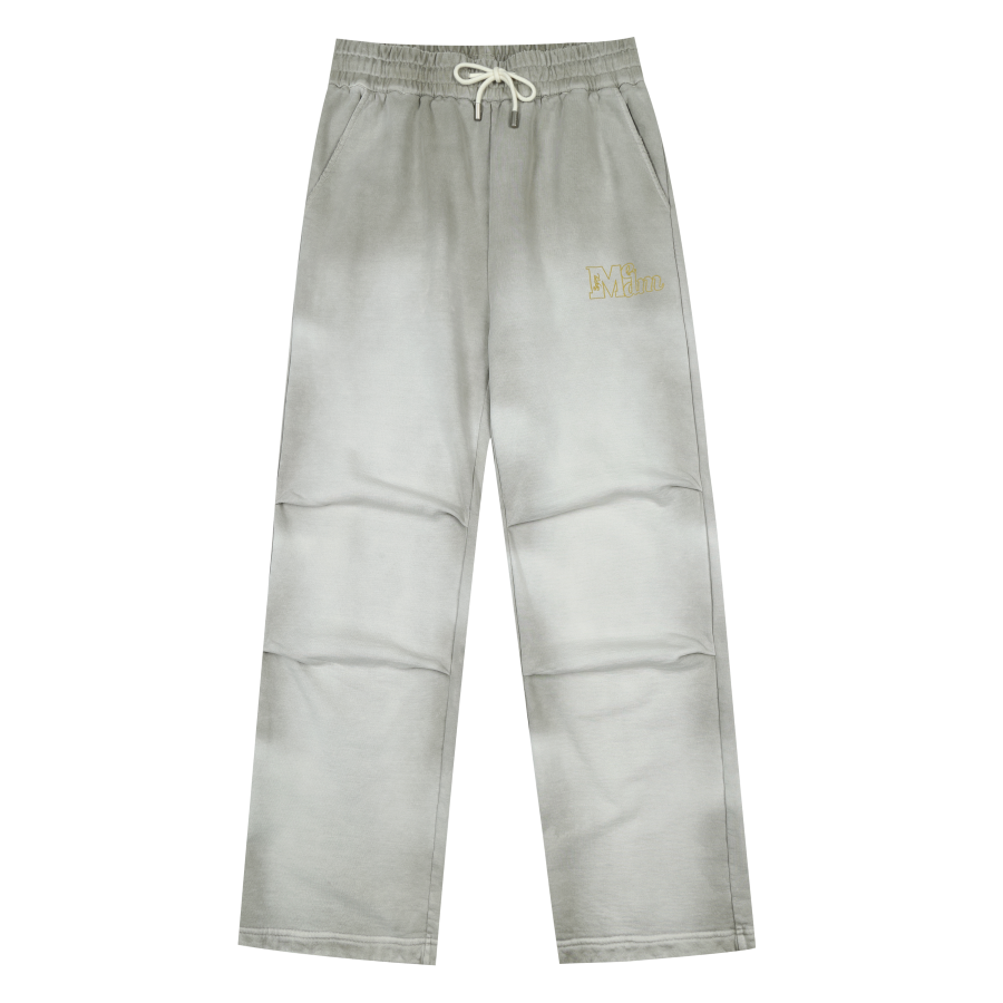 MEDM　BASIC DYED SWEATPANTS