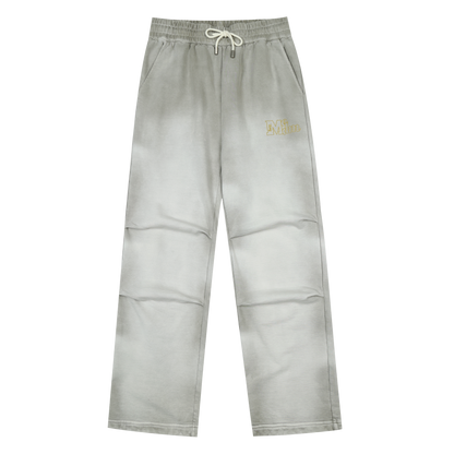 MEDM　BASIC DYED SWEATPANTS