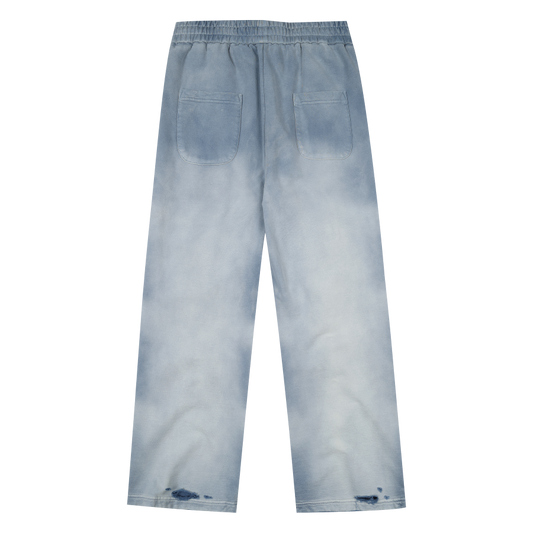 MEDM　BASIC DYED SWEATPANTS