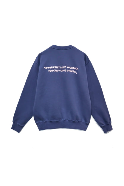 TWO FINGERPRINTS HEART PIGMENT SWEATSHIRT