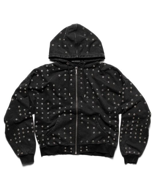 Racer Wolrdwide　Eyelet Hoodie
