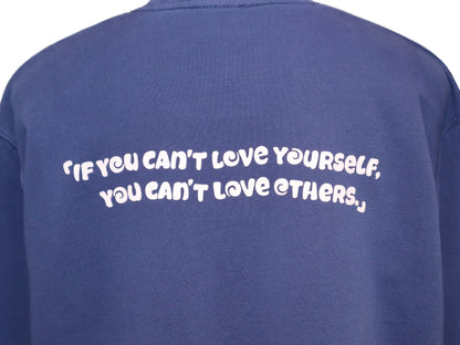 TWO FINGERPRINTS HEART PIGMENT SWEATSHIRT