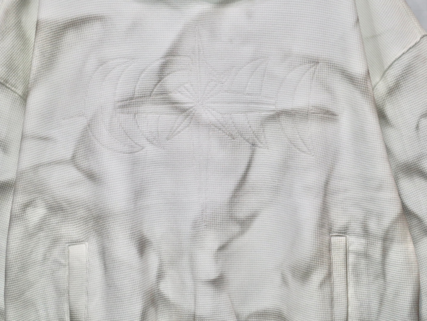 LUMINOUS DAWN EMBROIDERED LOGO HOODIE