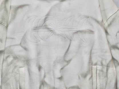LUMINOUS DAWN EMBROIDERED LOGO HOODIE