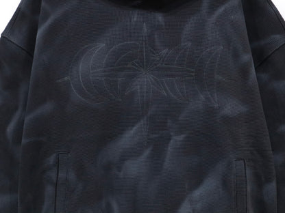 LUMINOUS DAWN EMBROIDERED LOGO HOODIE