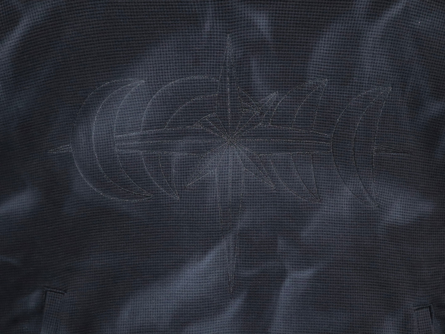 LUMINOUS DAWN EMBROIDERED LOGO HOODIE