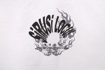 増情報騒 S/S Tee - WHITE