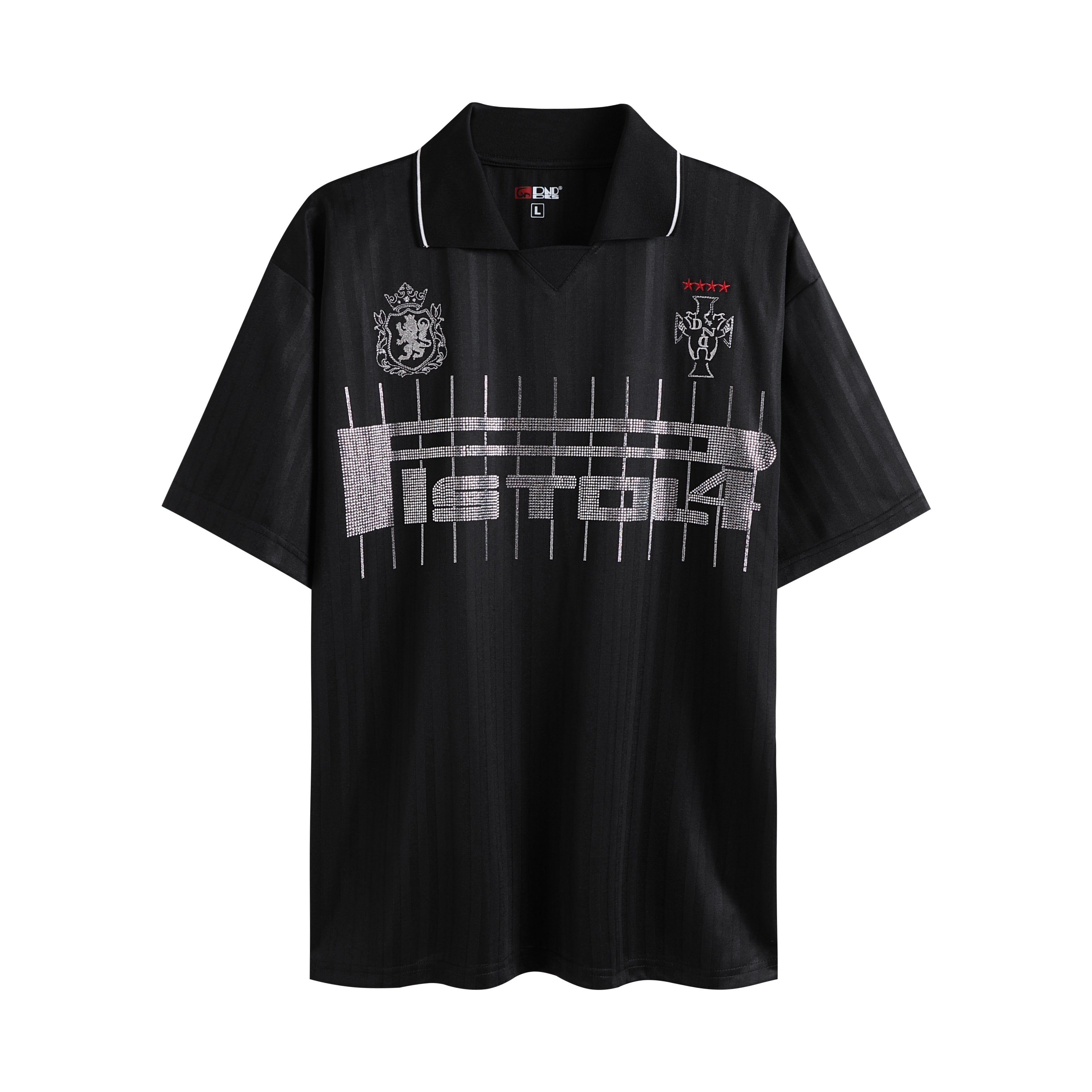 DND4DES SLOGAN DIAMOND FOOTBALL SHIRT – HIGHTEN