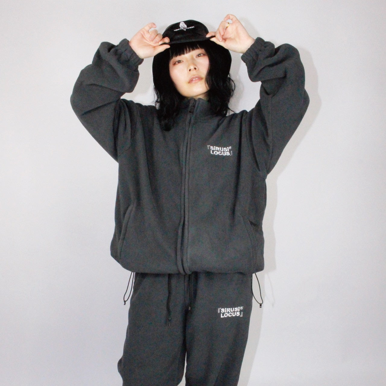 SIRUSI SIMON LOGO FLEECE JACKET