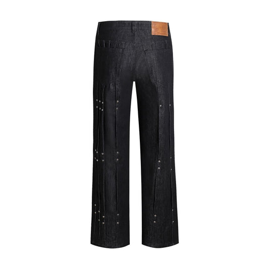DND4DES　Riveted Pleated Denim