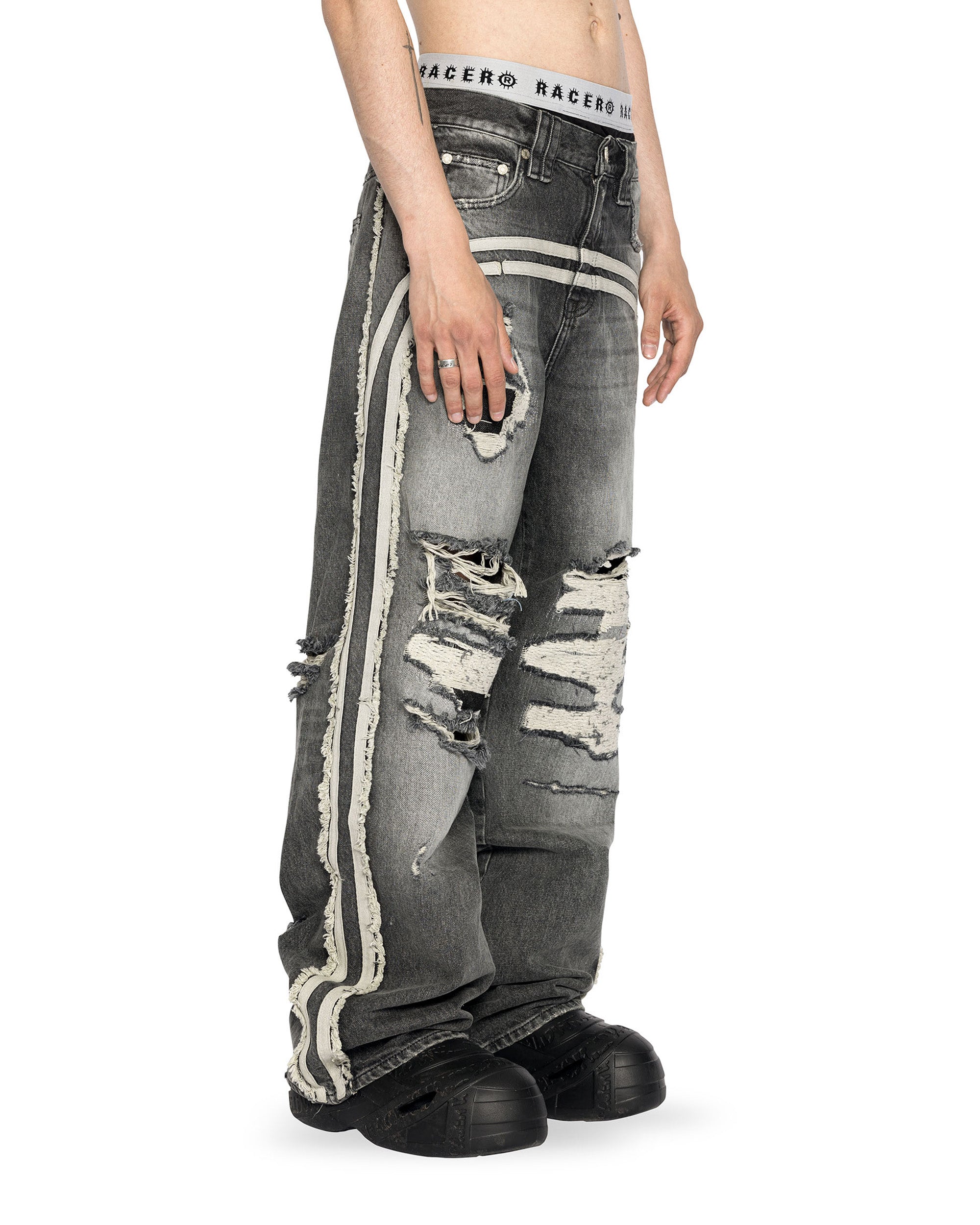 Racer Worldwide Track Jeans – HIGHTEN