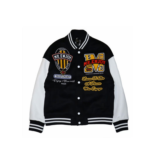 M.E.D.M　BASIC EMBROIDERED BASEBALL JERSEY