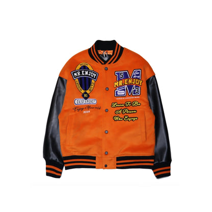 M.E.D.M　BASIC EMBROIDERED BASEBALL JERSEY