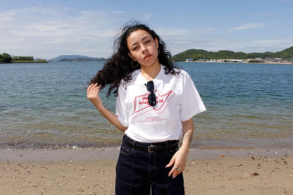 GOOD-BYE LONELY WORLD S/S Tee - WHITE