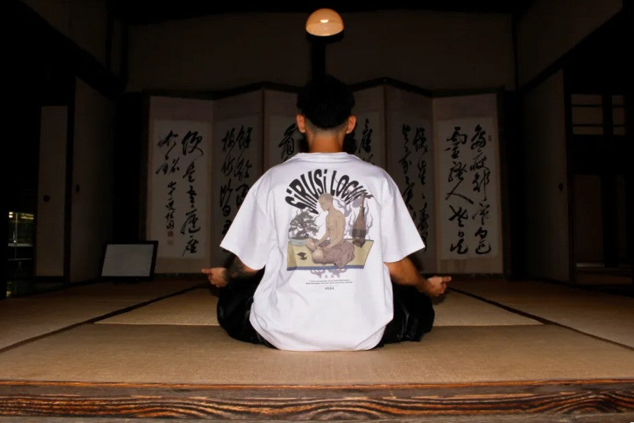 増情報騒 S/S Tee - WHITE