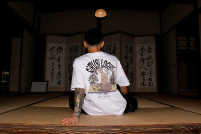 増情報騒 S/S Tee - WHITE