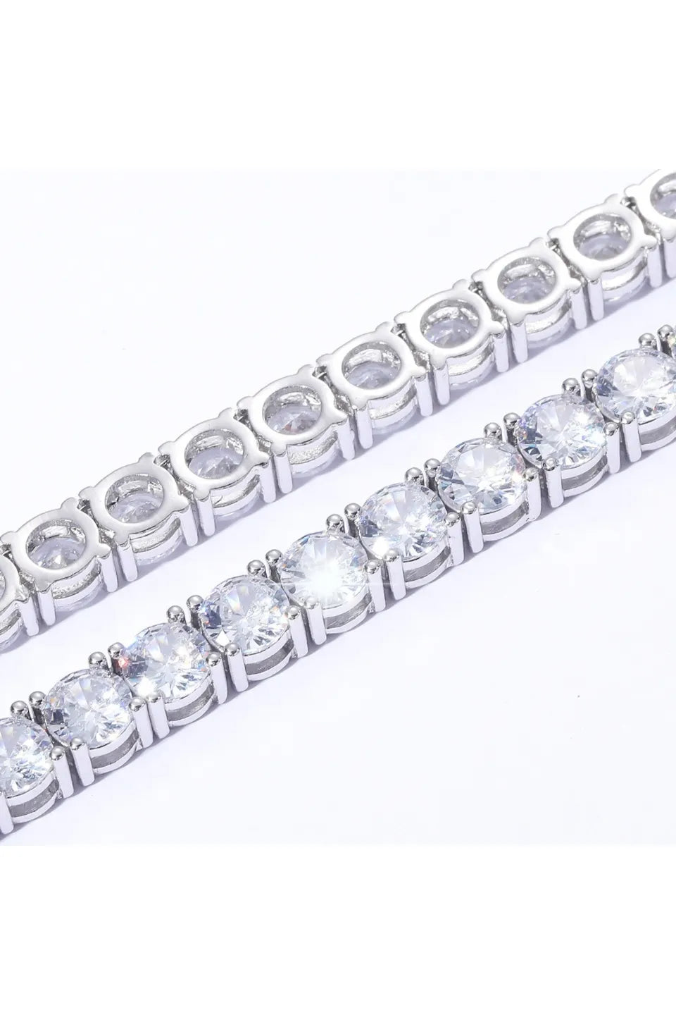 CZ Diamond 4mm Tennis Chain Bracelet