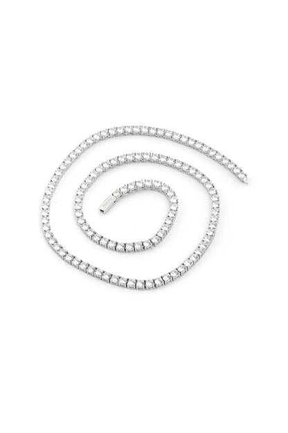 CZ Diamond 4mm Tennis Chain Necklace