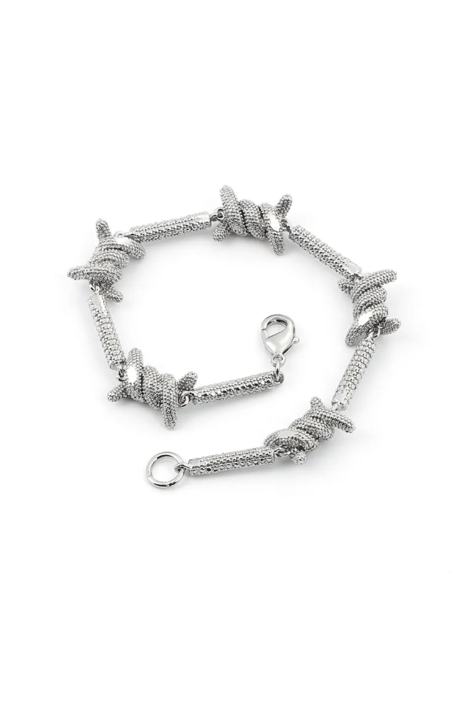 Barbed Wire Motif Bracelet