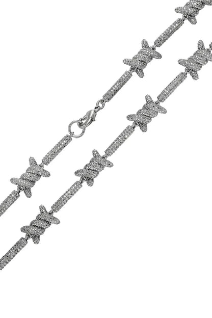 Barbed Wire Motif Bracelet