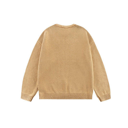 SPLR　Dust Washed Crew Knit