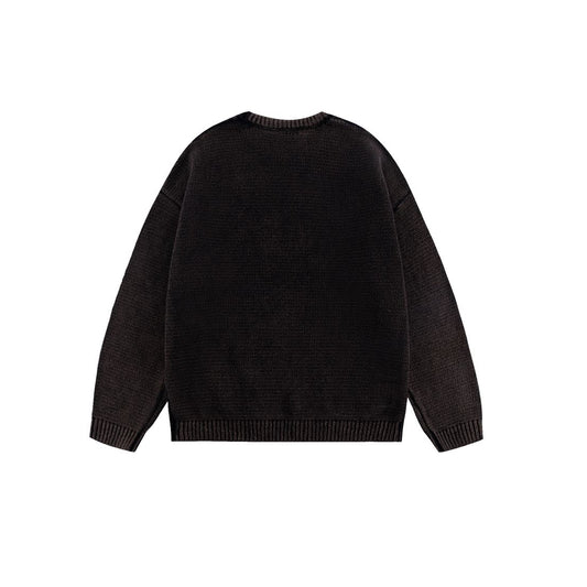 SPLR　Dust Washed Crew Knit