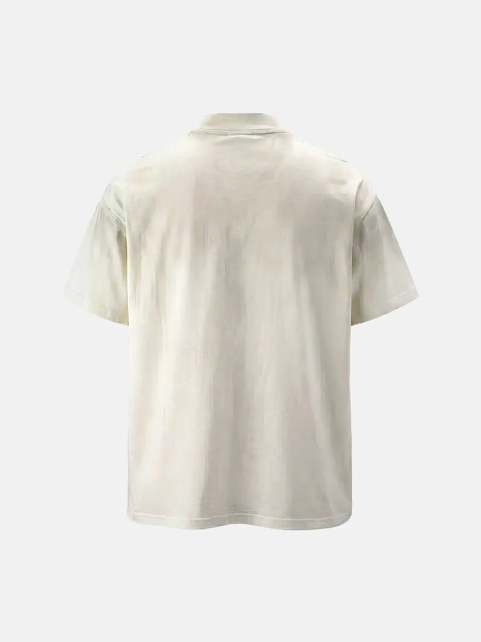 DistopionのSpectral Phantom Tee（ホワイト）のバックビュー。