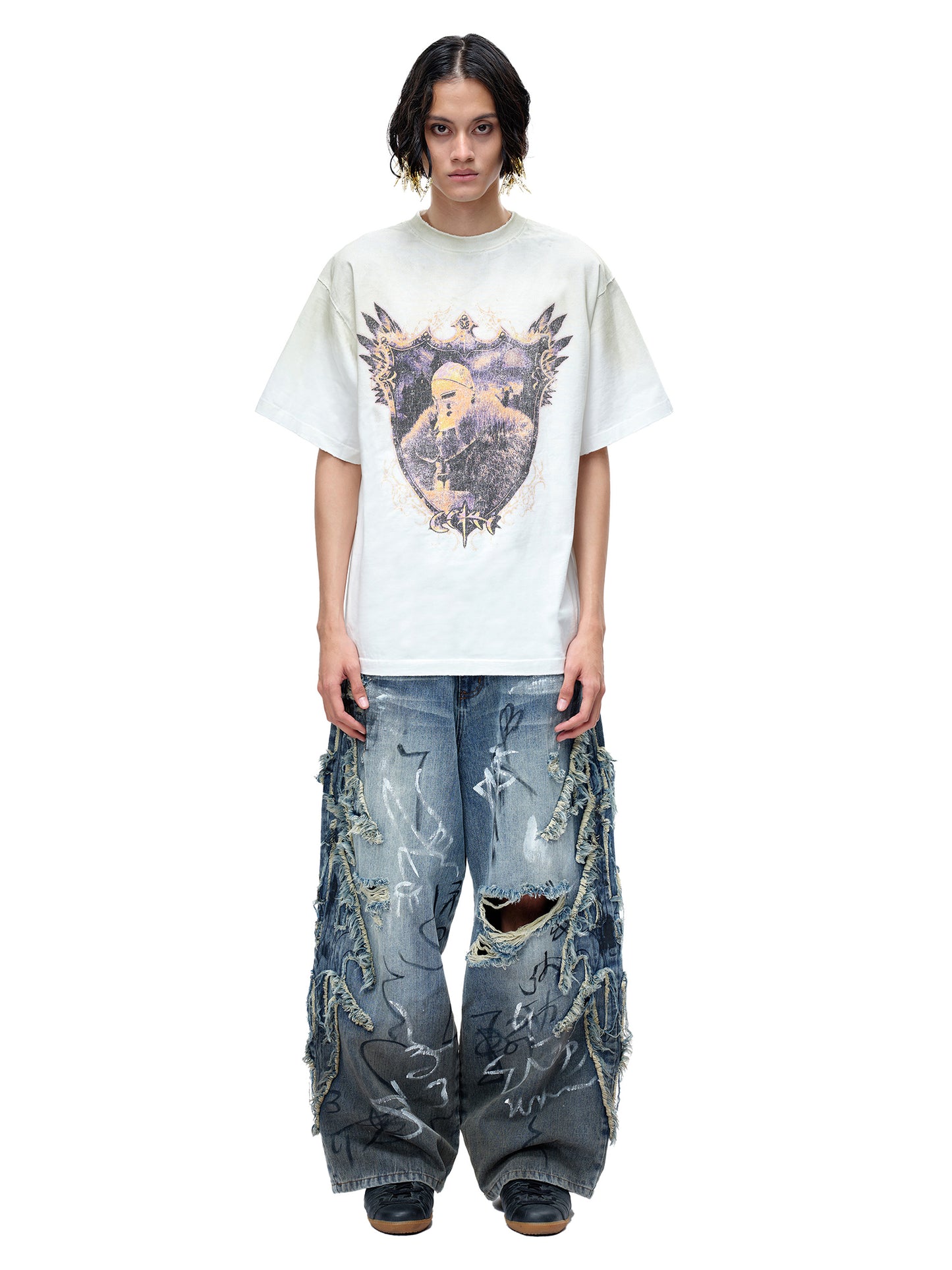 THE BOY HAS NO PATIENCE　LUMINOUS DAWN ASTRAL KNIGHT DESTROYED TEE