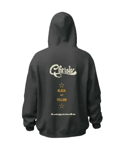 CHRISLV ウィズ・カリファ グラフィック 極厚手 フーディ 背面全体画像
