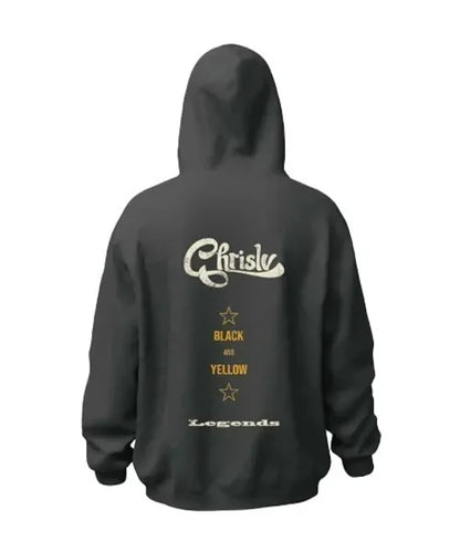 CHRISLV ウィズ・カリファ グラフィック 極厚手 フーディ 背面全体画像